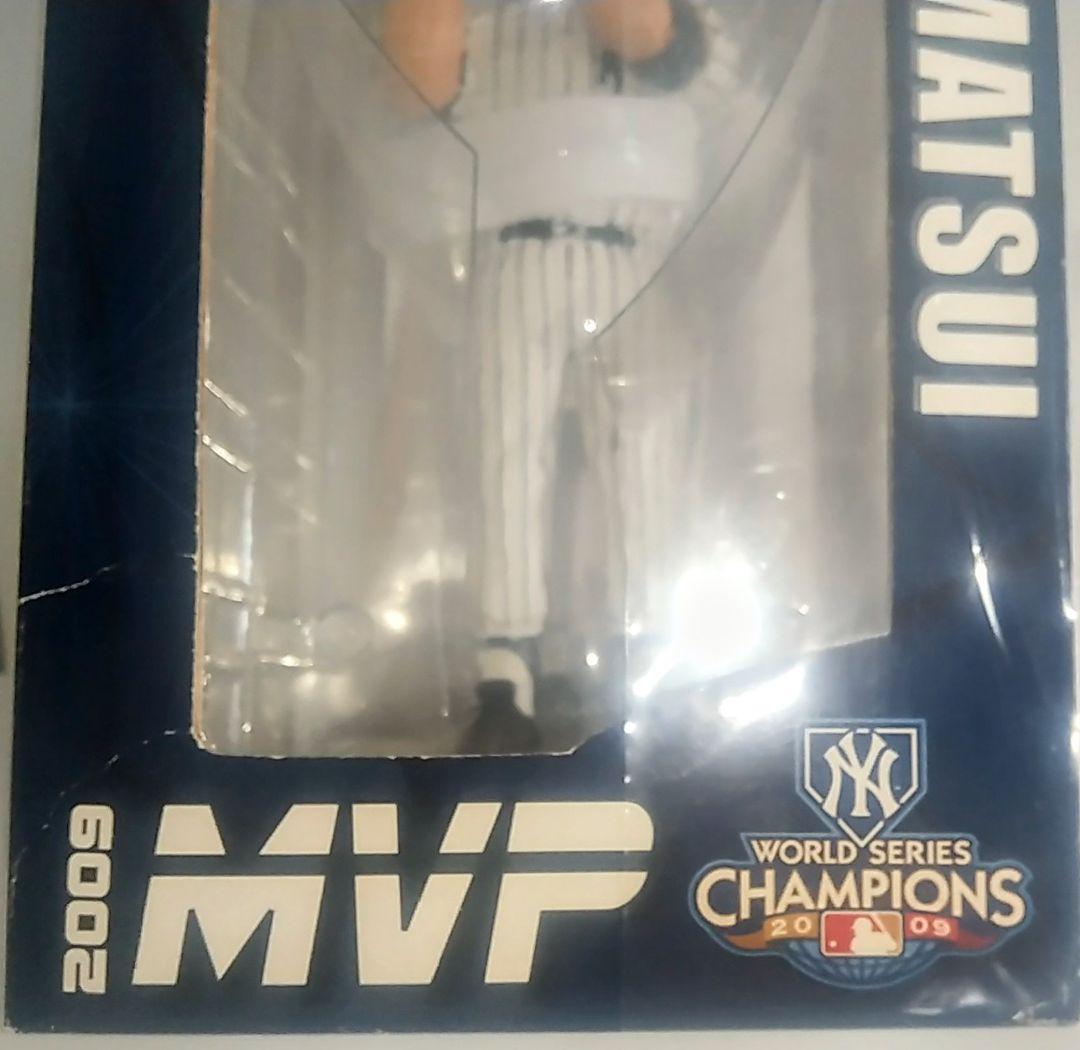 激レアフィギュア 限定品 MLB公式 松井秀喜 2009MVPビッグボブルヘッド