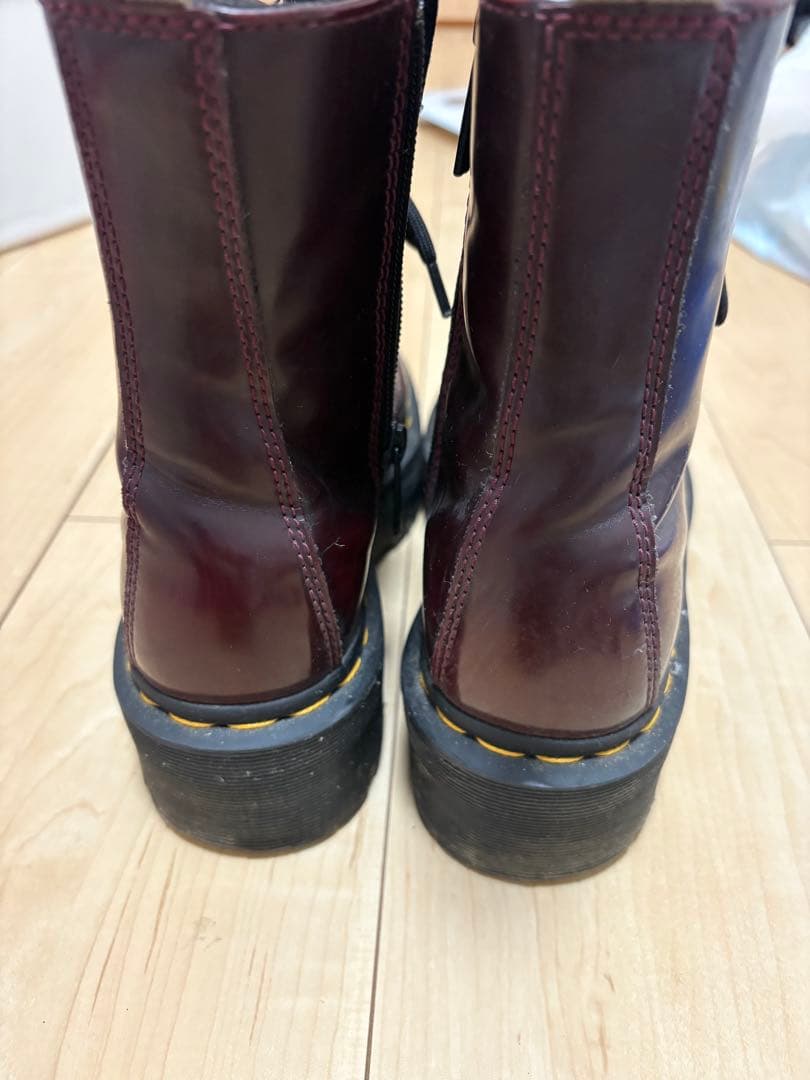 Dr. Martens JADON 8 ホールUK4チャック付き厚底最終値下げ❗️