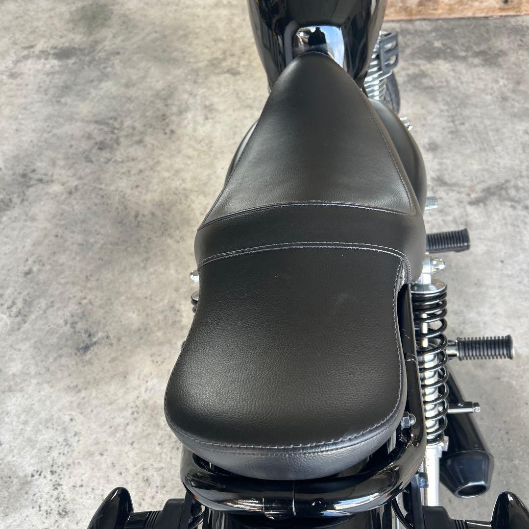 Nitro Heads バイクシート ブラック