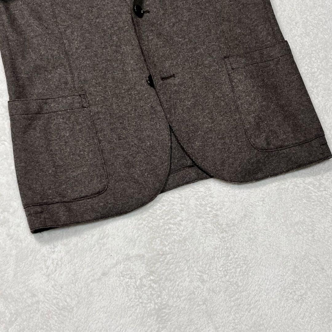美品『イレブンティ』エルボパッチ 2Bジャケット イタリア製 本切羽 背抜き