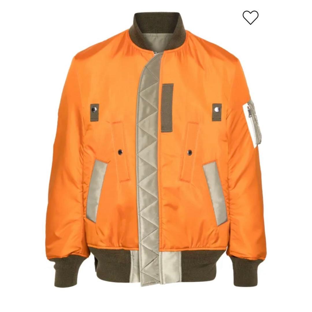 24AW sacai MA-1 ボンバージャケット ma-1 メンズ