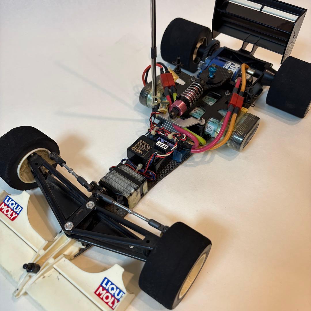 タミヤ F103 ビンテージRCカーセット／動作確認済・おまけパーツ付き