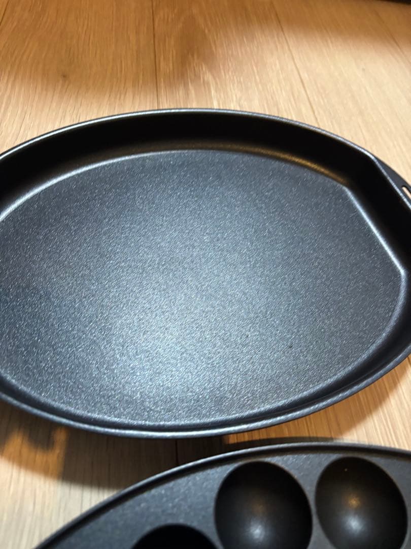 美品☆ブルーノ多機能ホットプレート たこ焼き機 深鍋 鉄板プレート3点