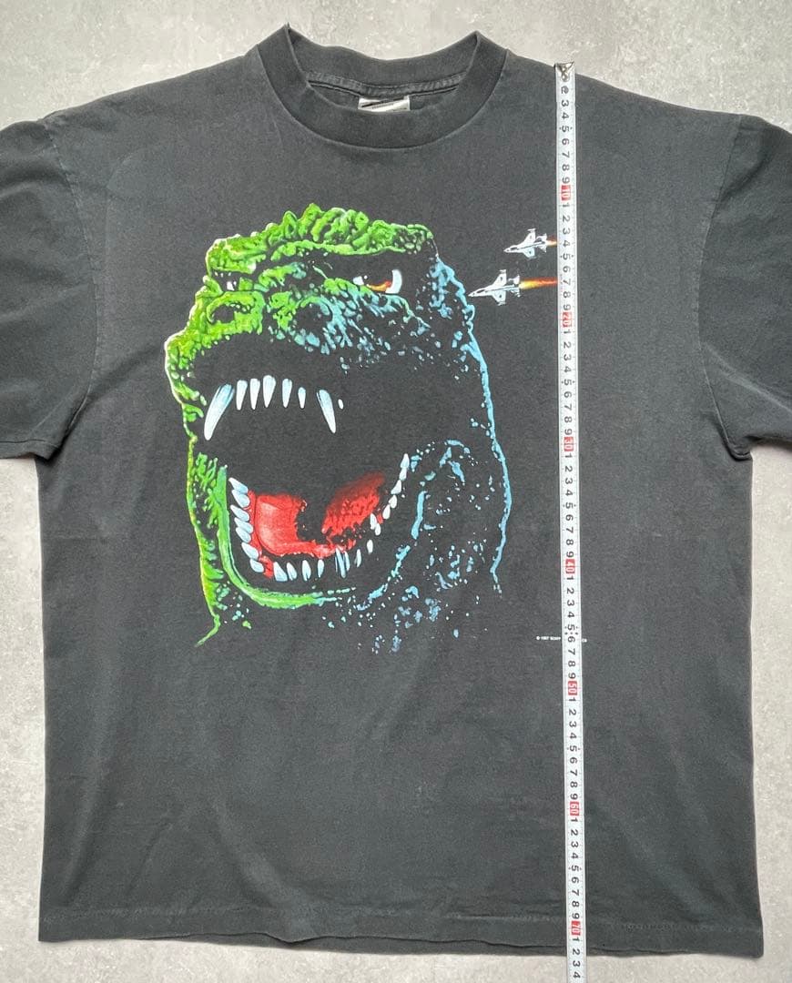 90s ゴジラ Tシャツ XL 1997 バックプリント シングルステッチ