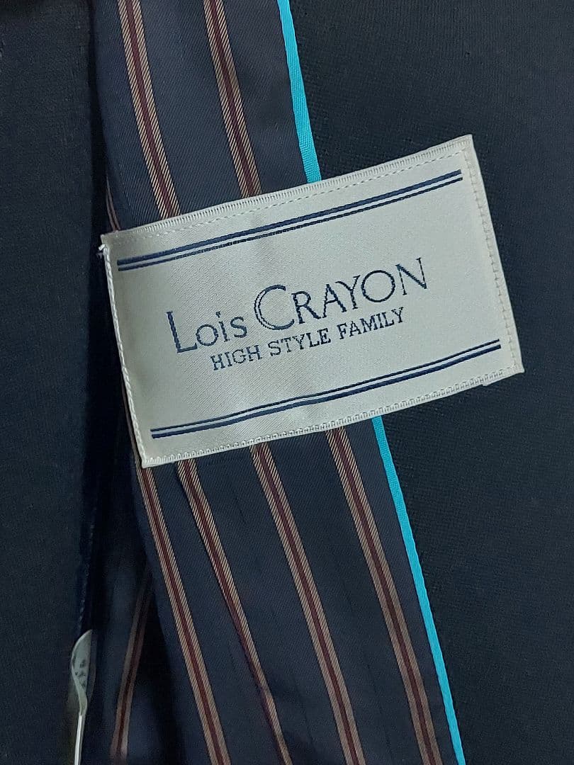 Lois Crayon ネイビー テーラードジャケット Mサイズ