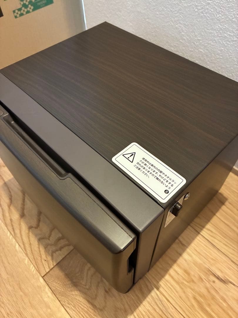 【新品未使用】タオルウォーマー ダークブラウン