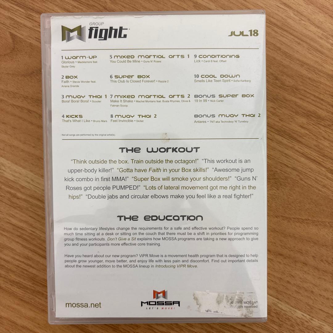 MOSSA Group Fight 2018 4本組 モッサ グループファイト