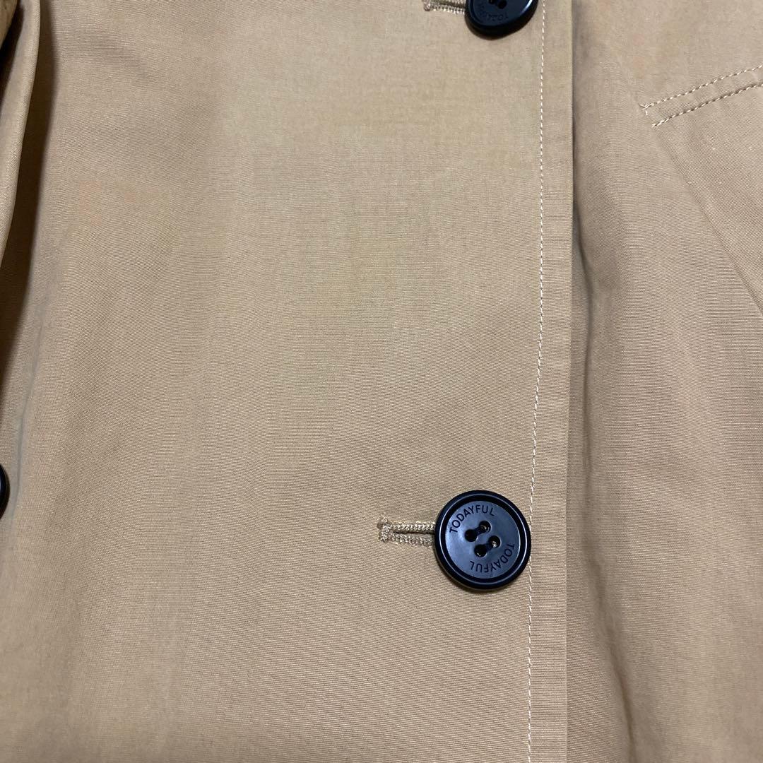 todayful ロングトレンチコート　38