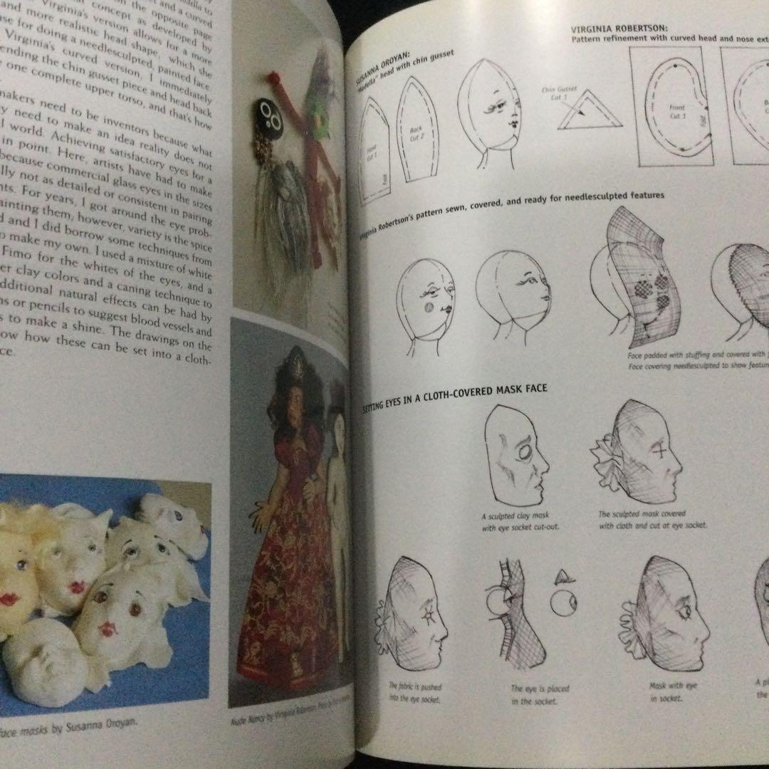 人形　Doll 洋書　製作 ドール　創作　衣装　Design デザイン　ドレス