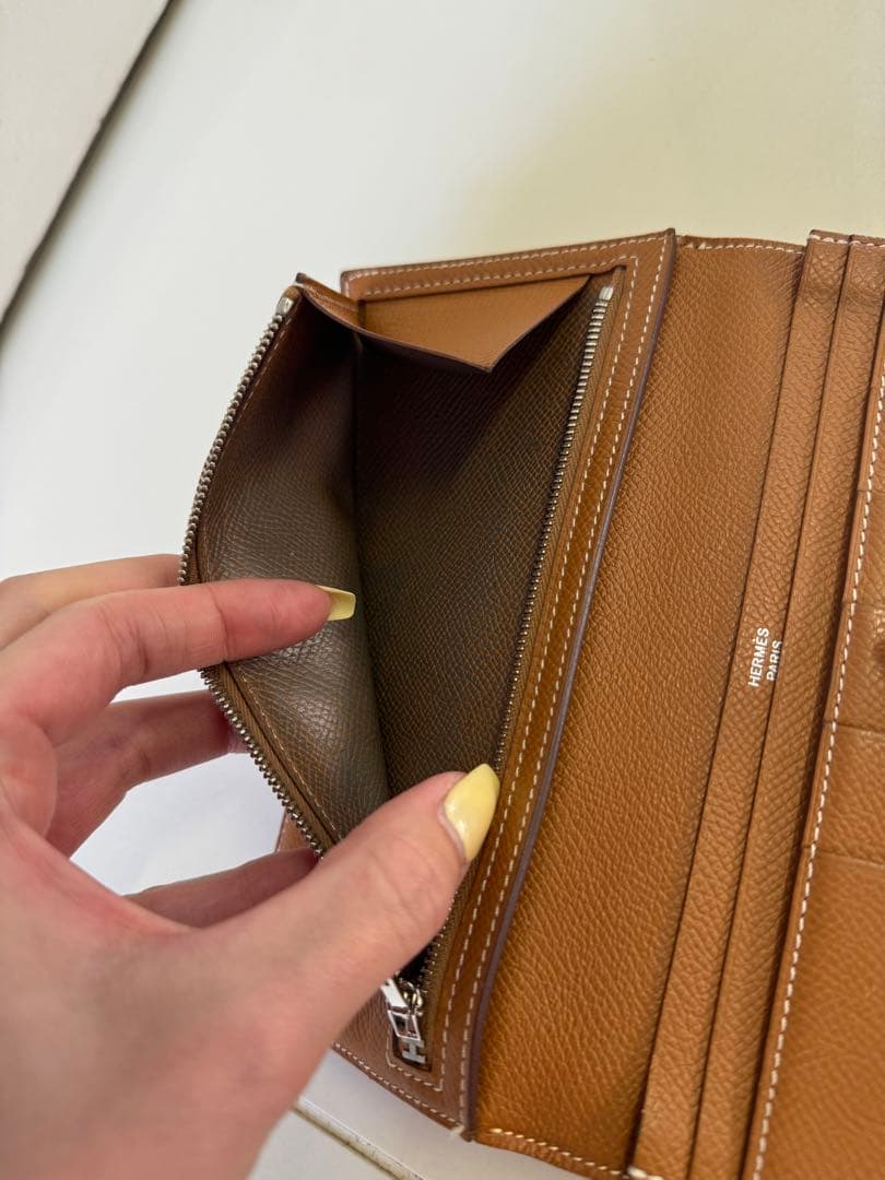 【正規品】HERMES エルメス ベアン 長財布