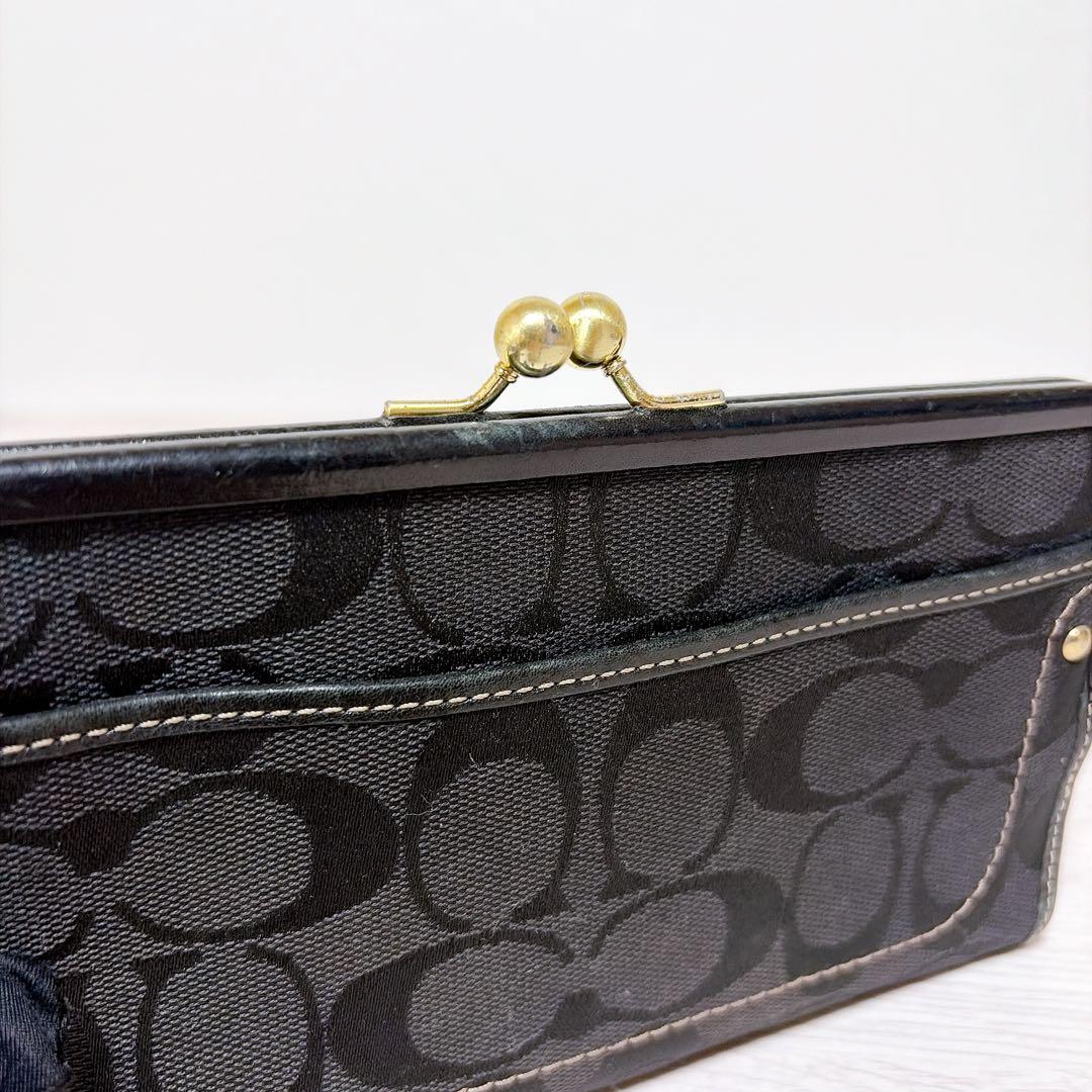 小物 Coach Legacy Turn Lock Wallet Signature