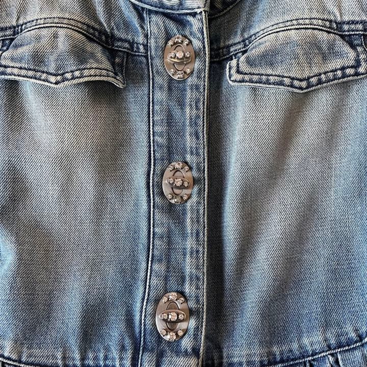 miumiu デニムミニワンピ　アウター