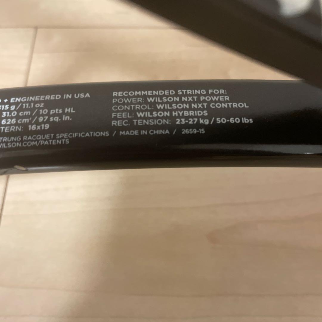 ラケット(硬式用) Wilson pro staff 97 G2