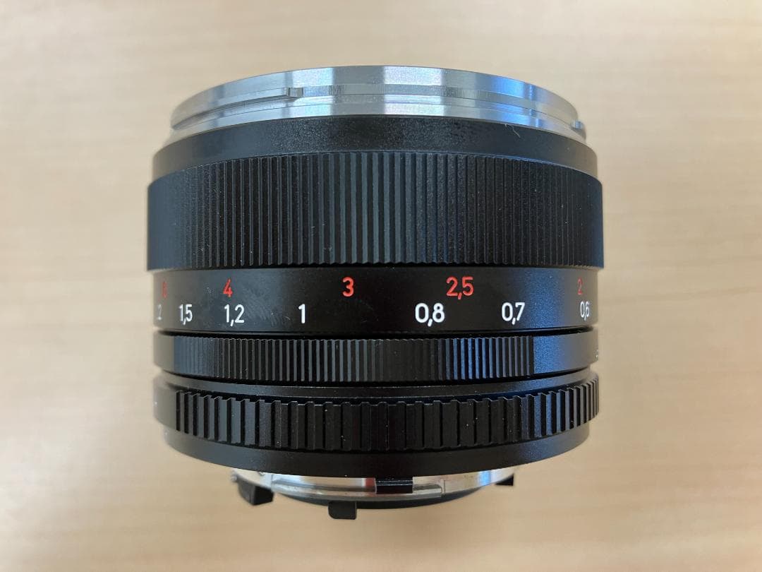Zeiss ツァイス Planar 50mm F1.4 ZF.2 ニコンF用