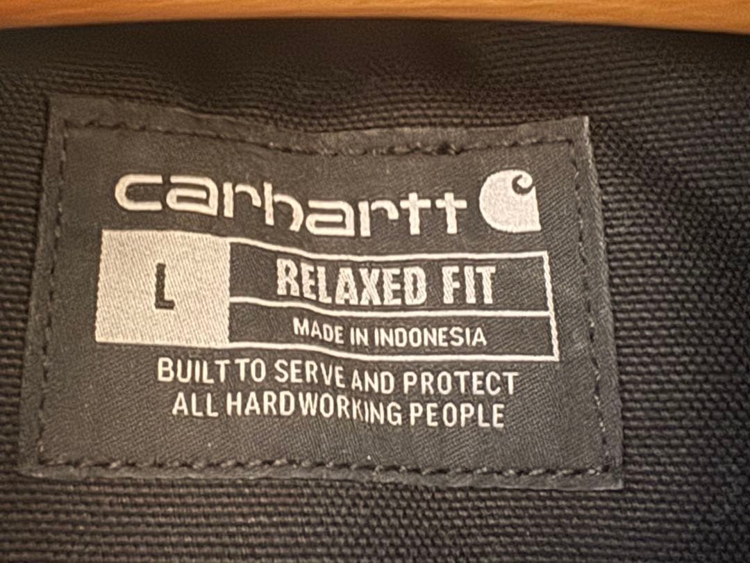 Carhartt カーハート ベスト メンズ Lサイズ ダック ワークベスト 黒