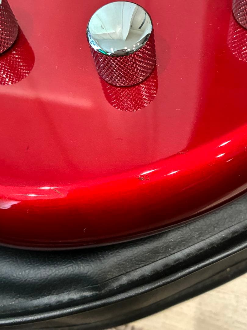 ジャンク品　Charvel エレキベース　ベース　メタリックレッド