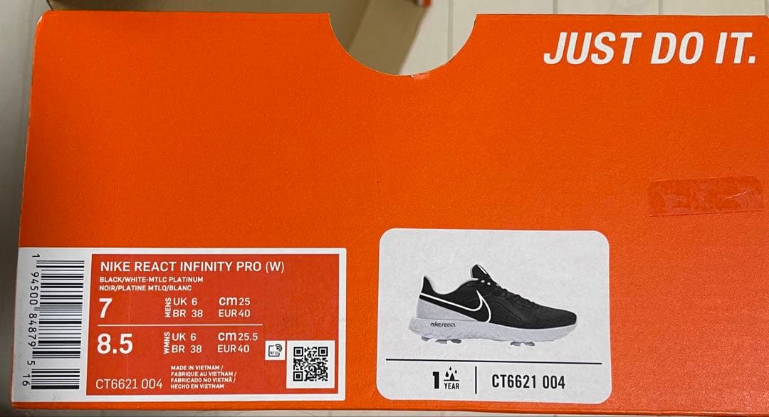 シューズ(女性用) Nike REACT INFINITY PRO 25cm
