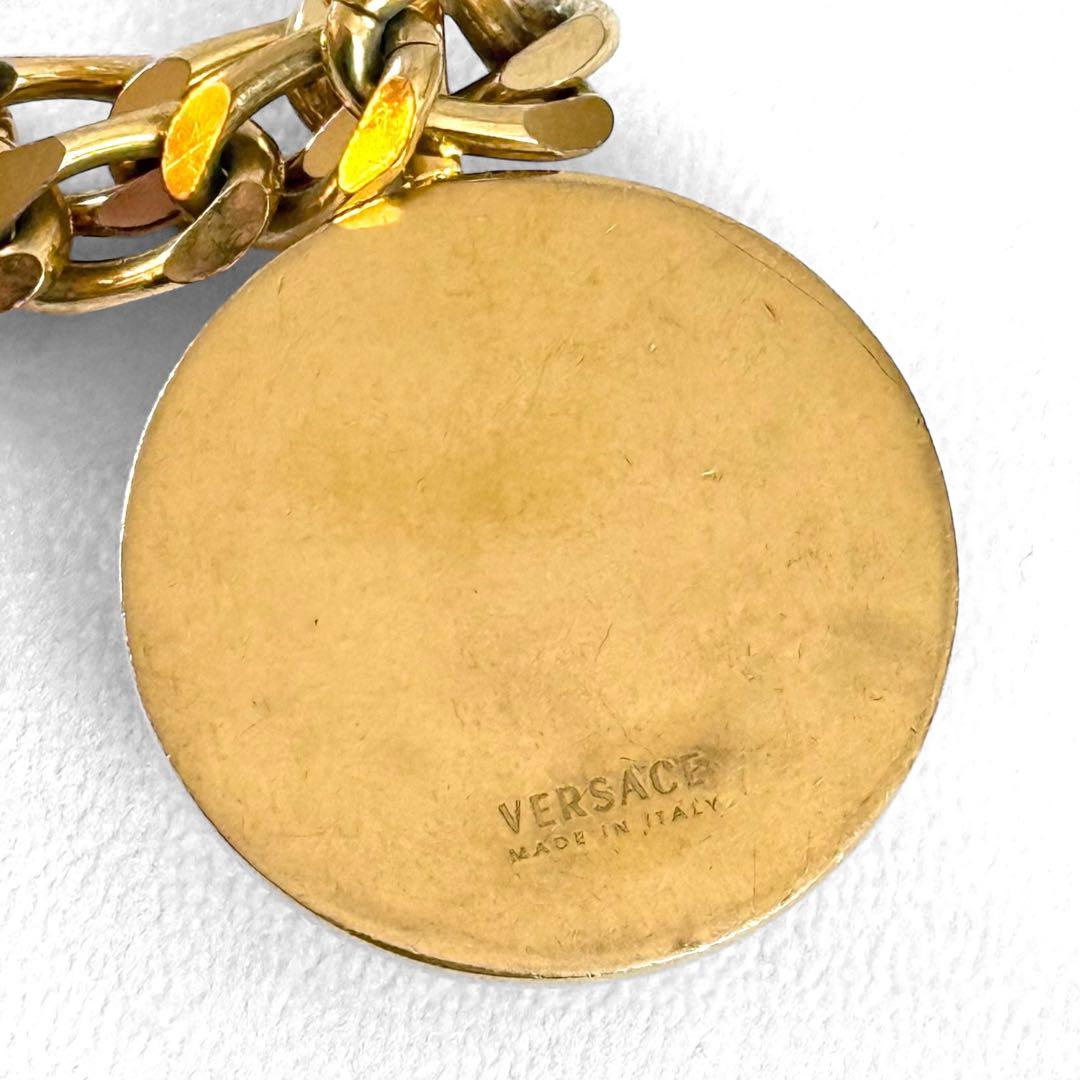 VERSACE ヴェルサーチ メデューサ チェーン ネックレス 喜平 ゴールド