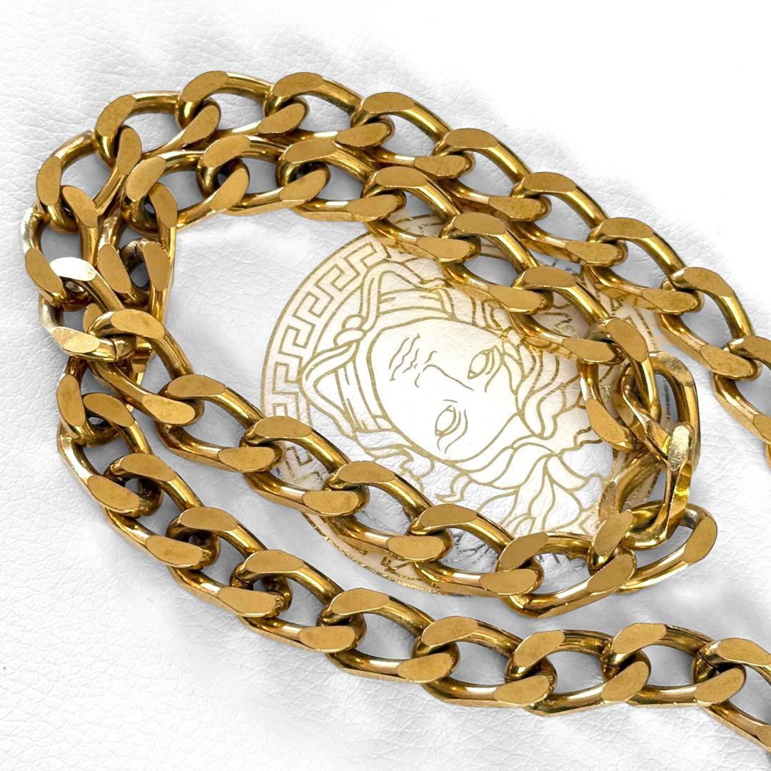 VERSACE ヴェルサーチ メデューサ チェーン ネックレス 喜平 ゴールド