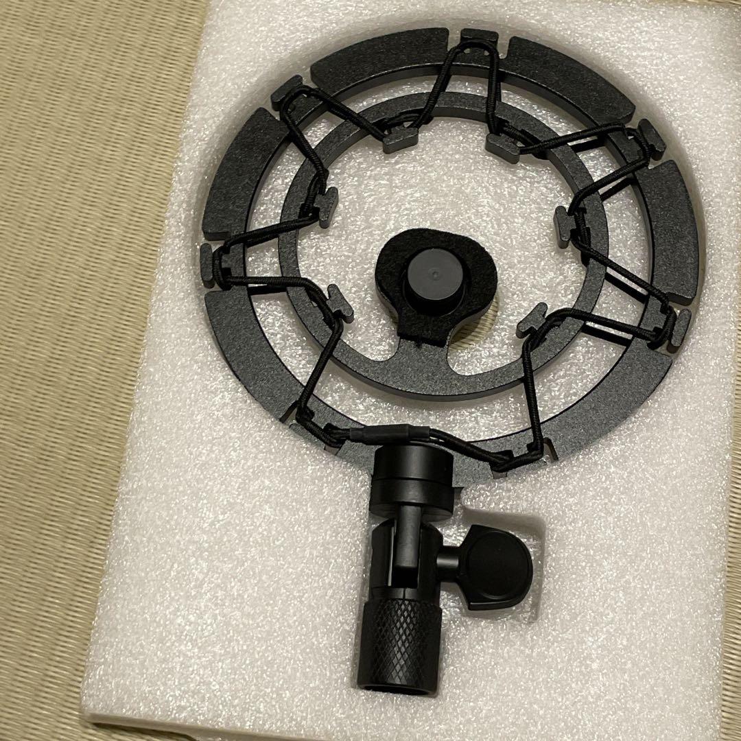 ショックマウント マイク用 ブラック Shock Mount black