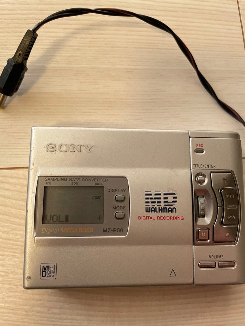 ★SONY MD RECORDER★ MDウォークマン録音★MZ-R50★