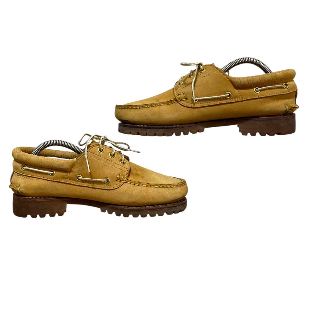 ※1 Timberland 3eye デッキシューズ ヌバック ベージュ