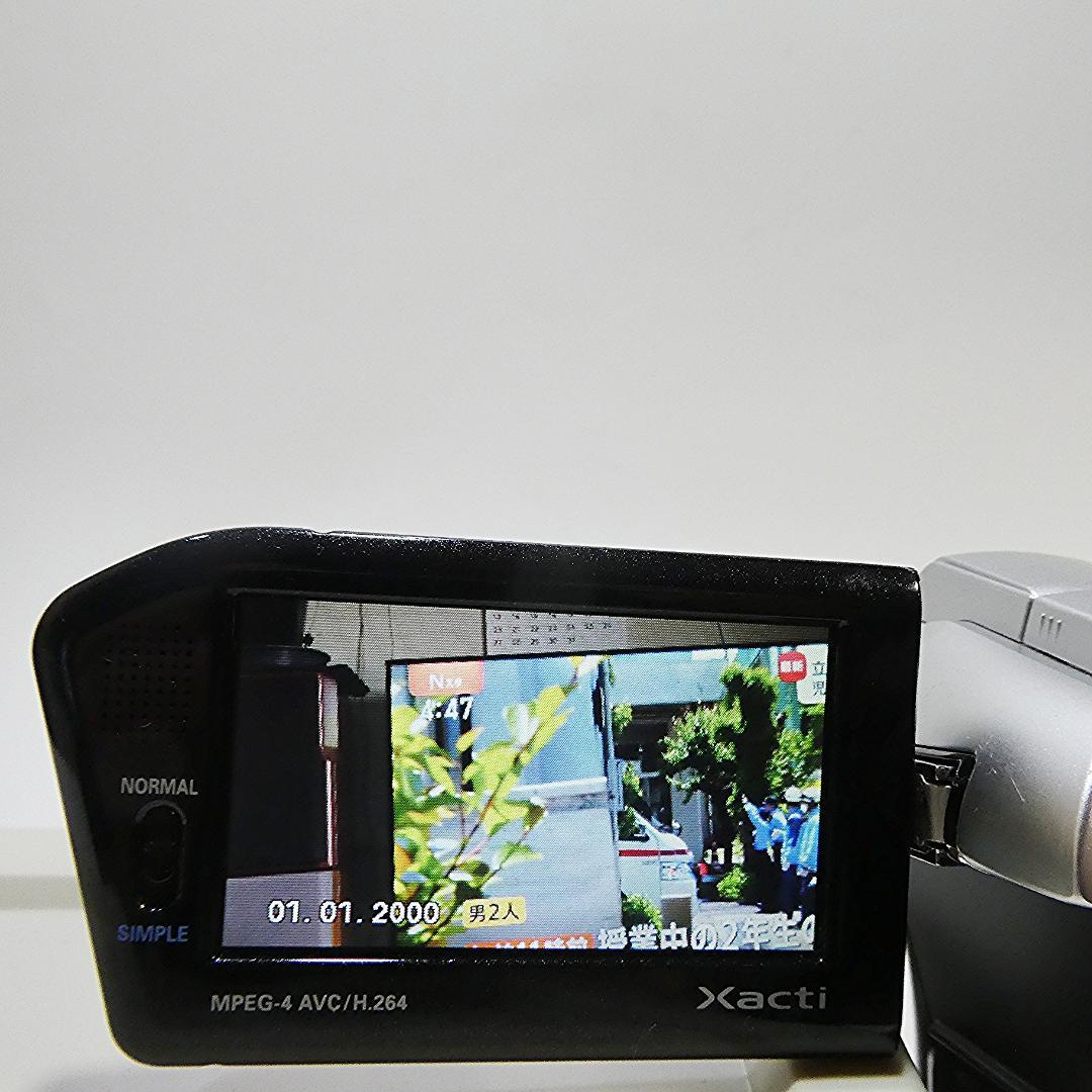 動作良好 SANYO Xacti DMX-HD1000 デジタルビデオカメラ