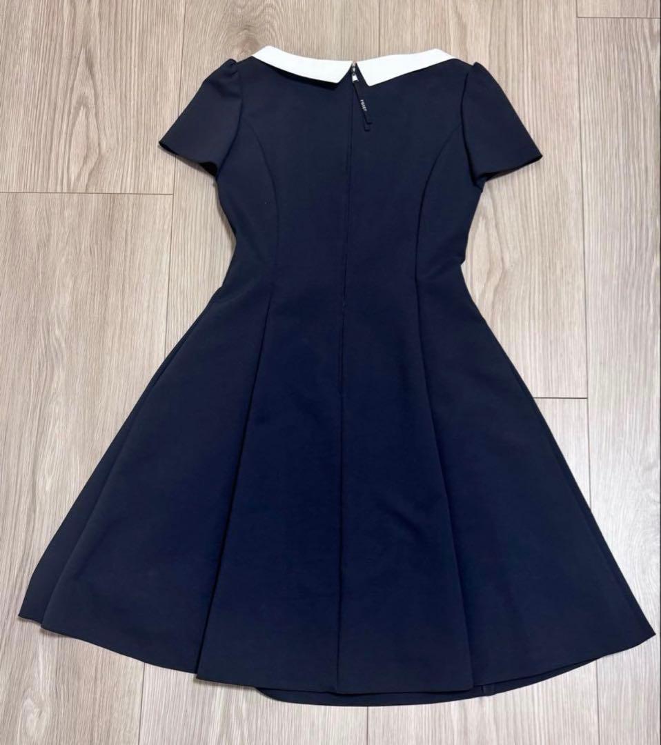 foxy フォクシー襟付きWASHABLE DRESSサイズ　38 即購入◯