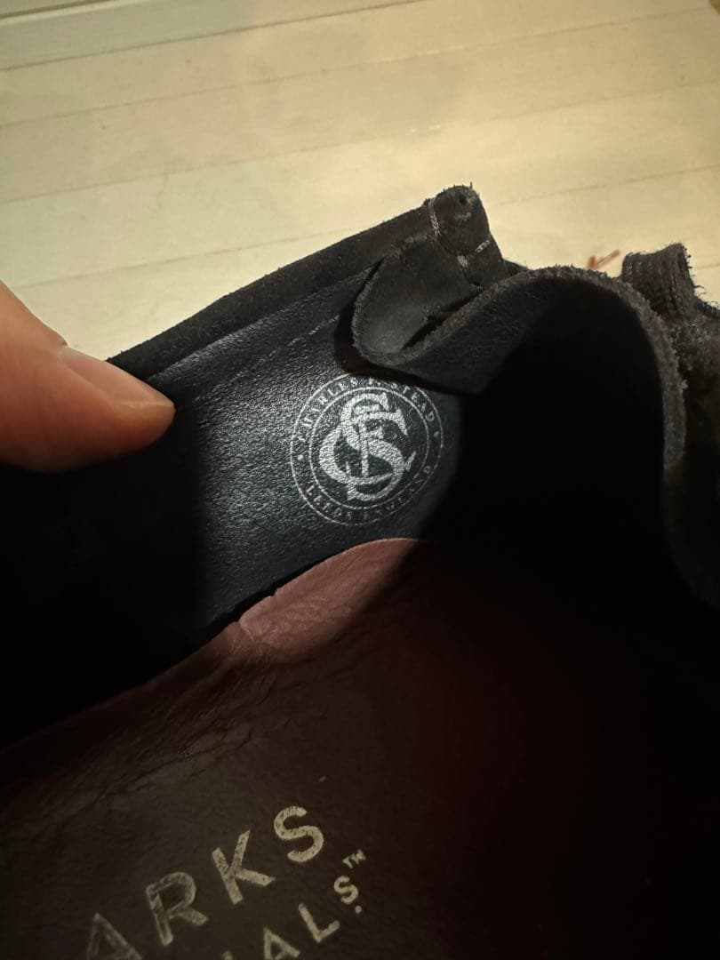 クラース ワラビー Clarks Originals ブラック