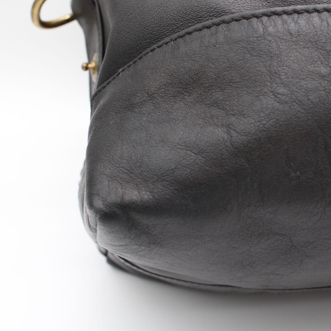 【良品】OLDCOACH ボストンバッグ 2way 肩掛け ヴィンテージ 黒色