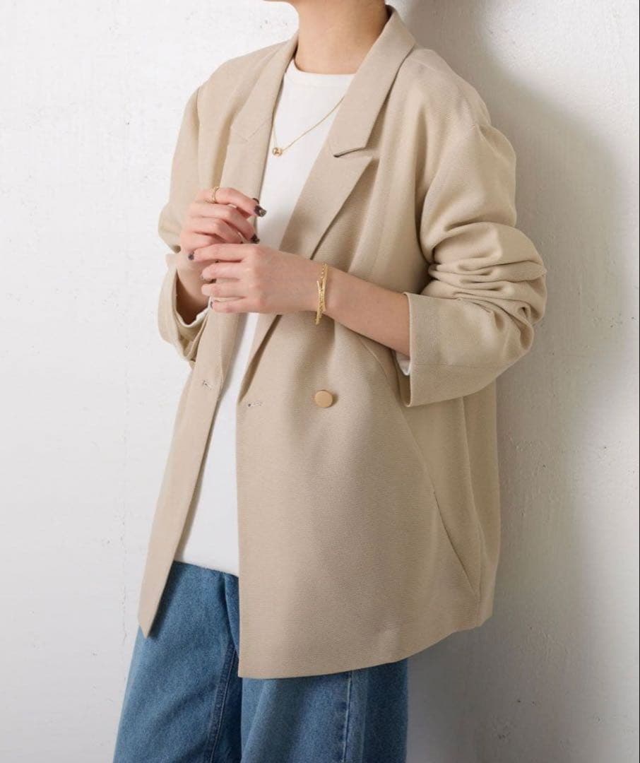 新品！COLLAGE GALLARDAGALANTE メッシュダブルジャケット
