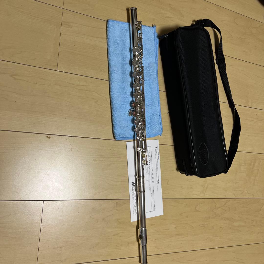 J.M i chael FL-3008 シルバーフルート 本体 お手入れセット