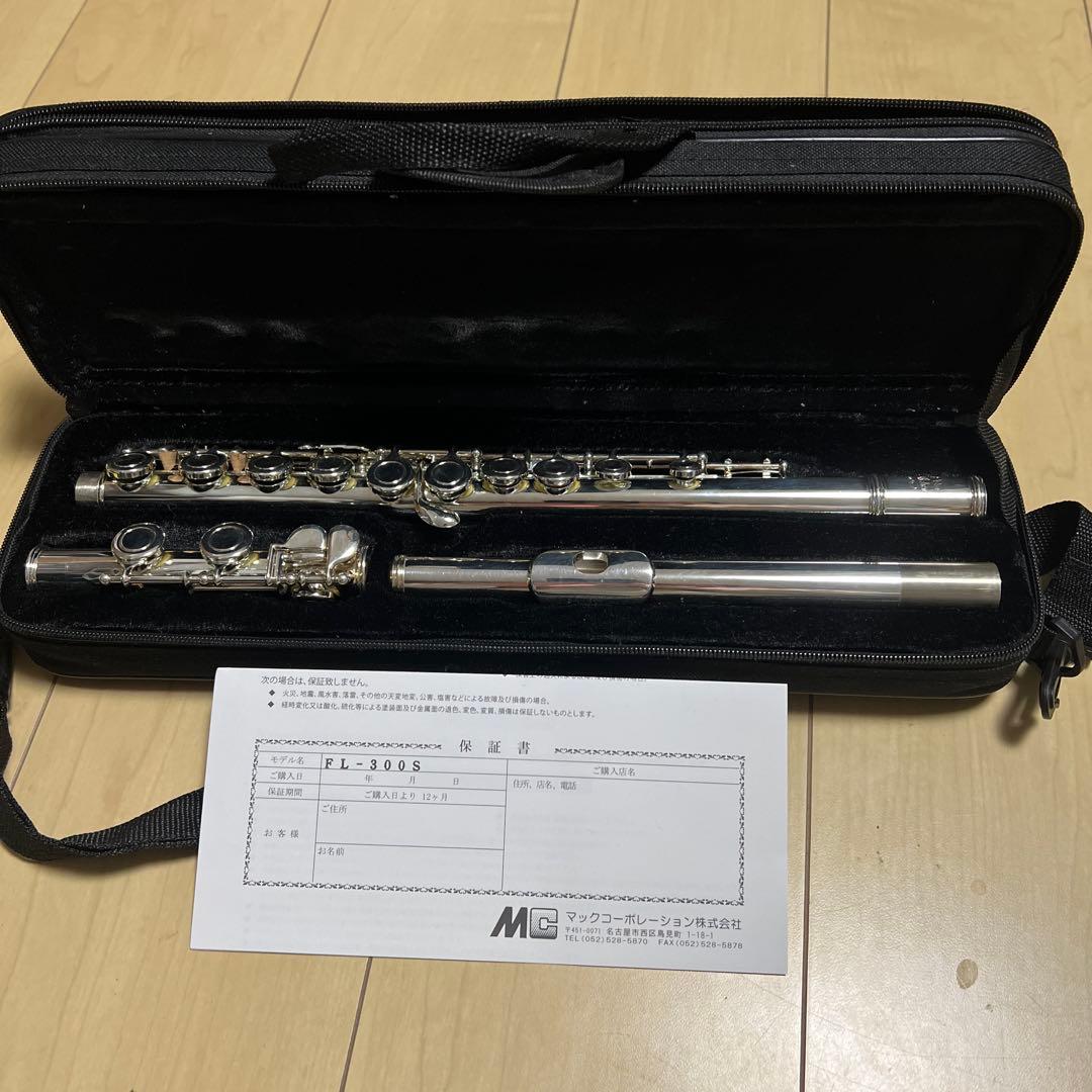 J.M i chael FL-3008 シルバーフルート 本体 お手入れセット