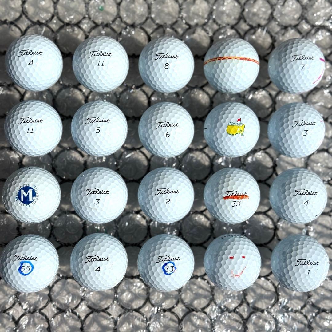 ロストボール タイトリスト PRO V1 20球 Sランク 876おまけtee付