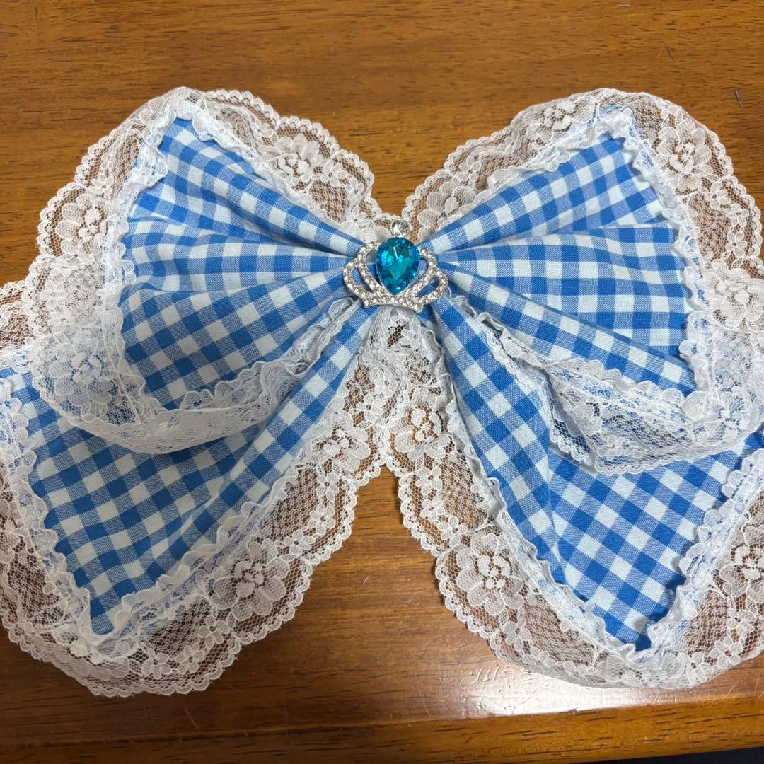 ヘッドドレス　ヘアアクセ　ロリータ　リボン　レース