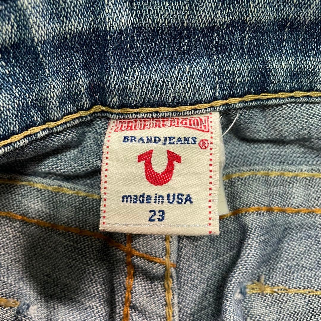 00s TRUE RELIGION USA製 フレアジーンズ y2k 平成ギャル