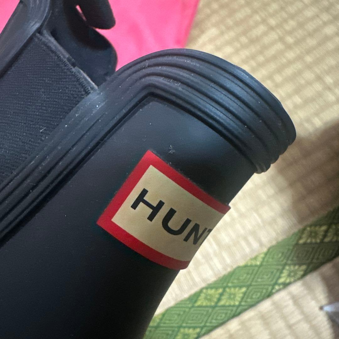HUNTER ハンター　コマンドチェルシーブーツ　UK5（24㎝）サイドゴア