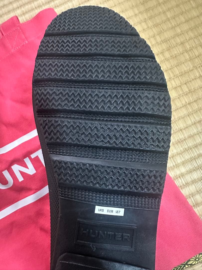 HUNTER ハンター　コマンドチェルシーブーツ　UK5（24㎝）サイドゴア
