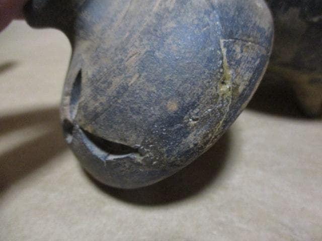 中国　宋　建窯　香炉　発掘　R77-2