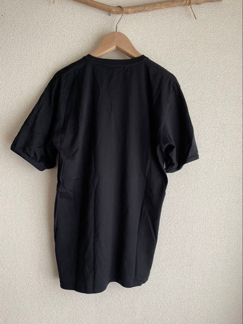BURBERRY ブラック グラフィックTシャツ M
