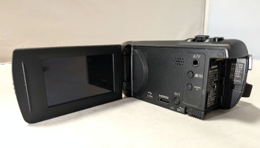 【新品級】Panasonic HC-V360MS ビデオカメラ ブラック 本体