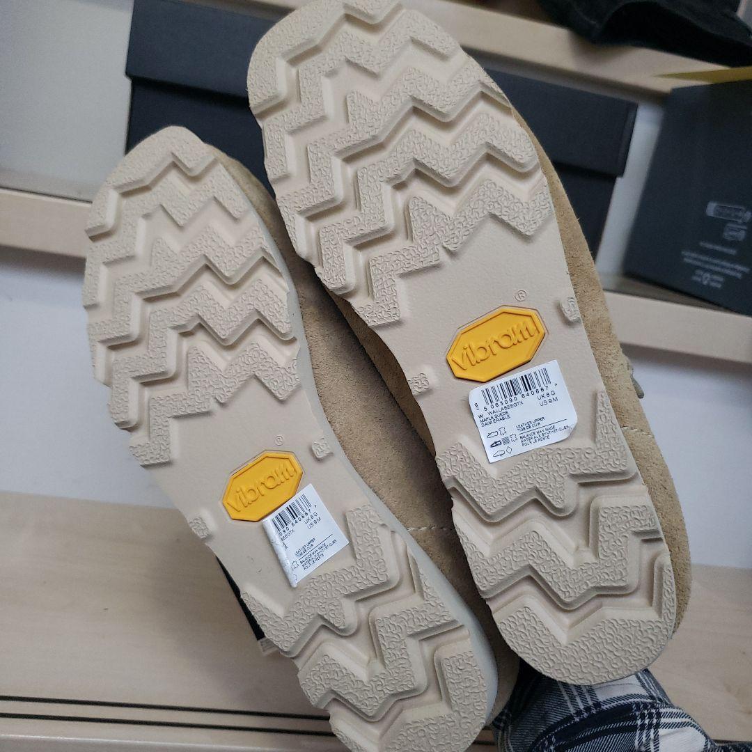 未使用 Clarks Wallabee GTX 箱付 UK8 クラークス