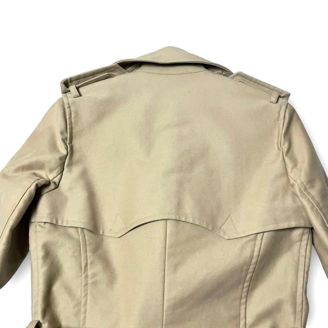 完品 ラルフローレン トレンチコート サイズ4 カーキベージュ しつけ糸付き