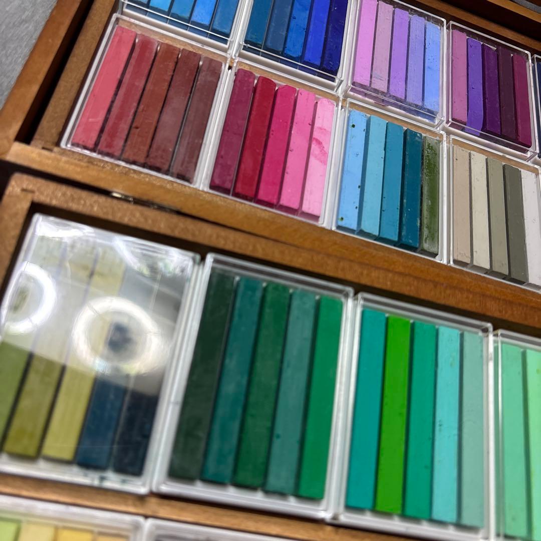 HOLBEIN ホルベイン アーティストオイルパステル 100色 セット 木箱付
