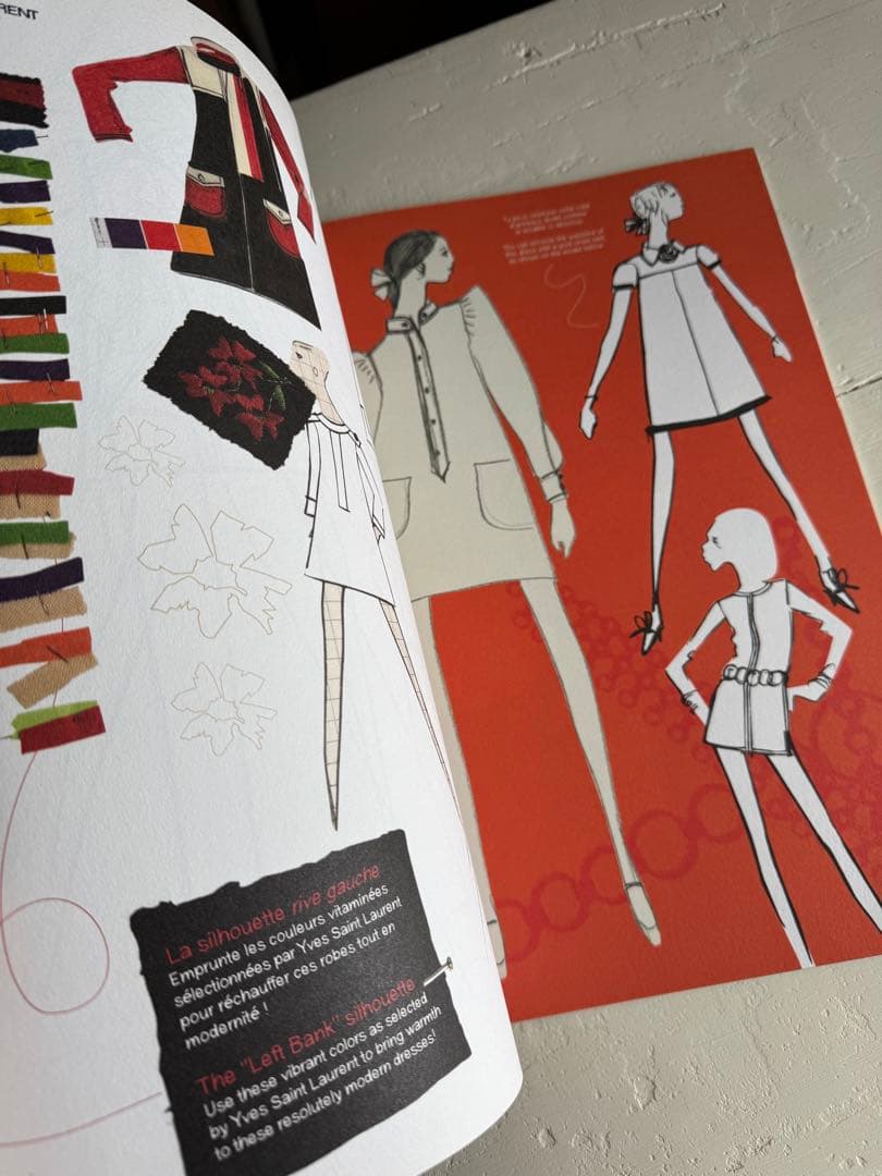 【希少・大判】イヴ・サンローラン 塗り絵 2冊セット パリ美術館限定 未使用