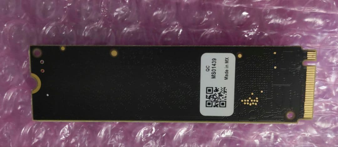 Crucial NVMe SSD 500GB 中古