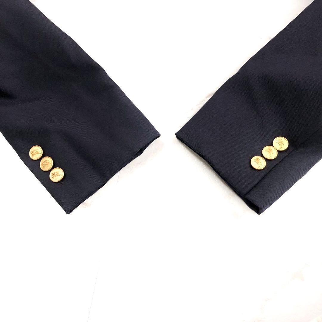 極美品✨️BURBERRY 金ボタン ダブル テーラード ジャケット S M
