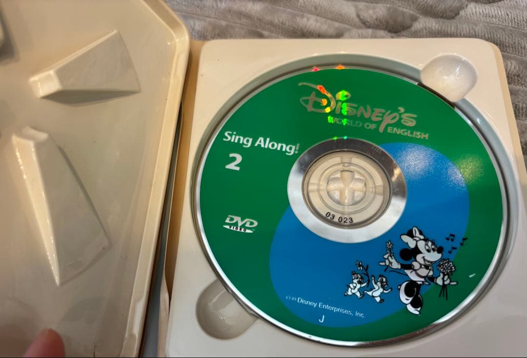 ディズニー英語システム/シングアロングDVD1-4(旧子役)