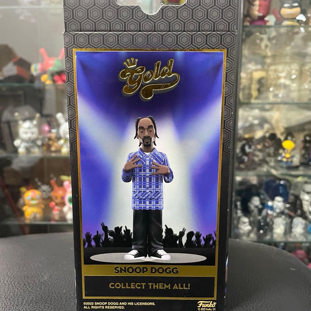 スヌープドッグ　フィギュア レア funko gold ヒップホップ　ファンコ