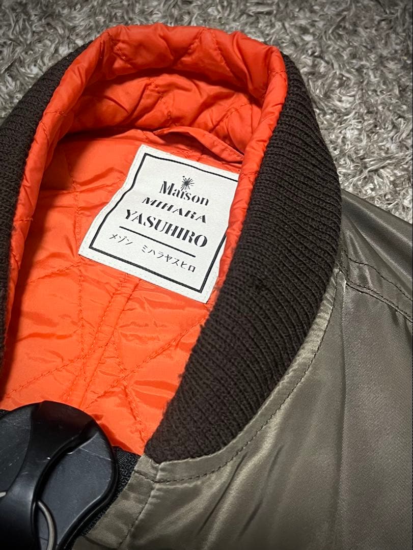 MIHARA YASUHIRO BIG ZIP MA-1 ミハラヤスヒロ 44